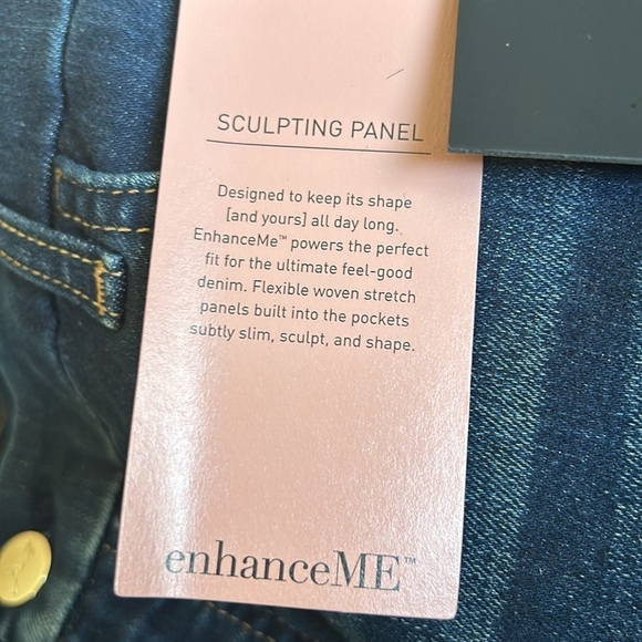 NWT Jen7 by 7‎ for All Mankind Raw Hem Denim Shorts Size 16 - Picture 4 of 8